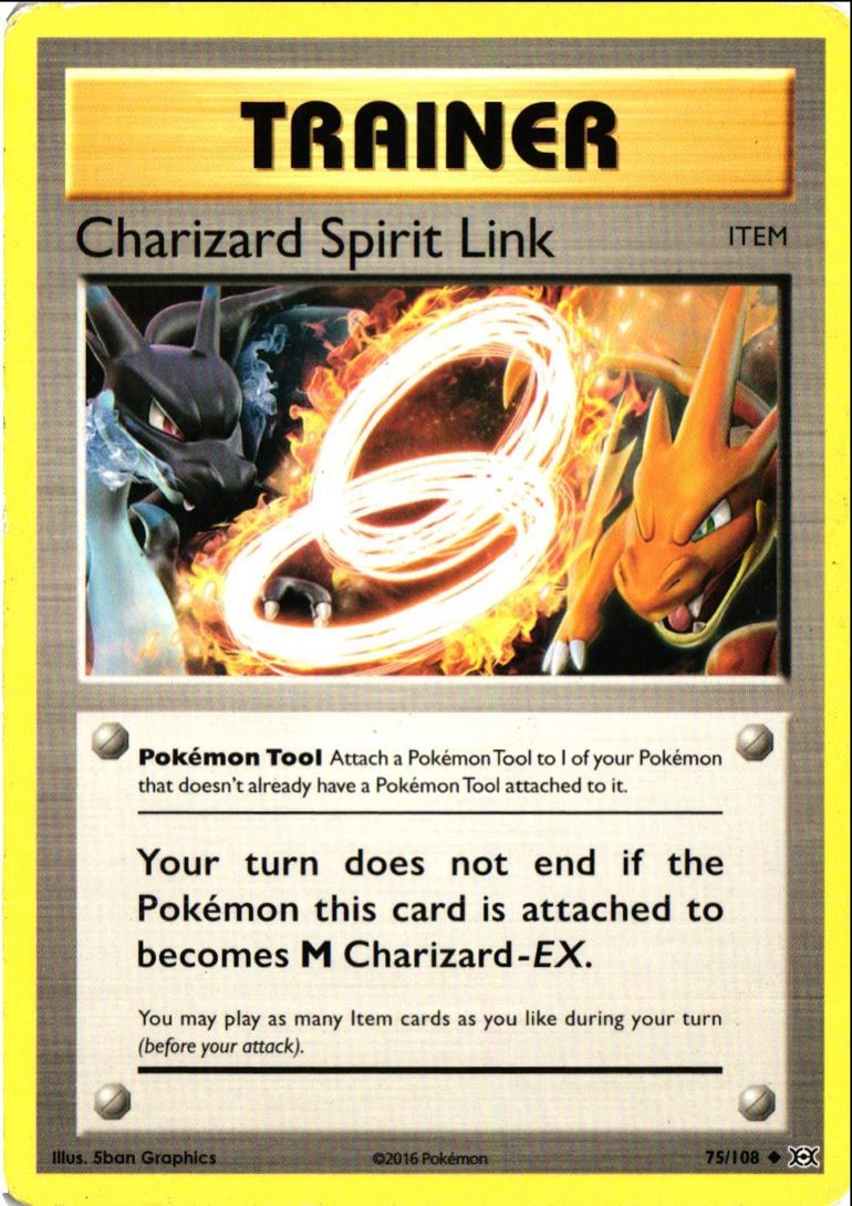 2016 XY - Evolutions Charizard Spirit Link