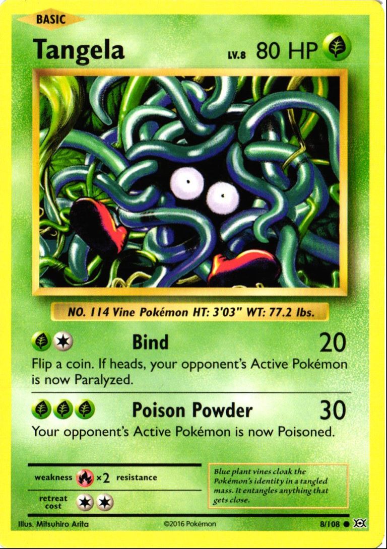 2016 XY - Evolutions Tangela