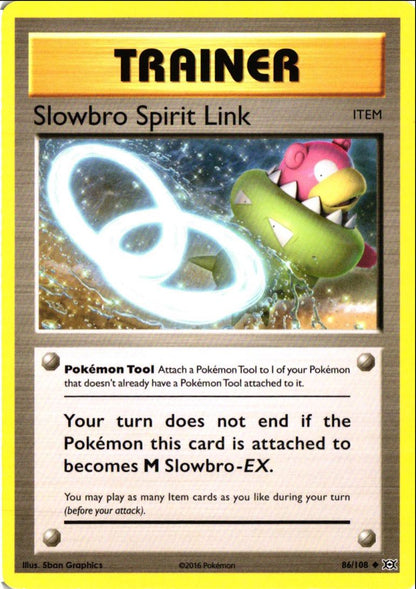 2016 XY - Evolutions Slowbro Spirit Link