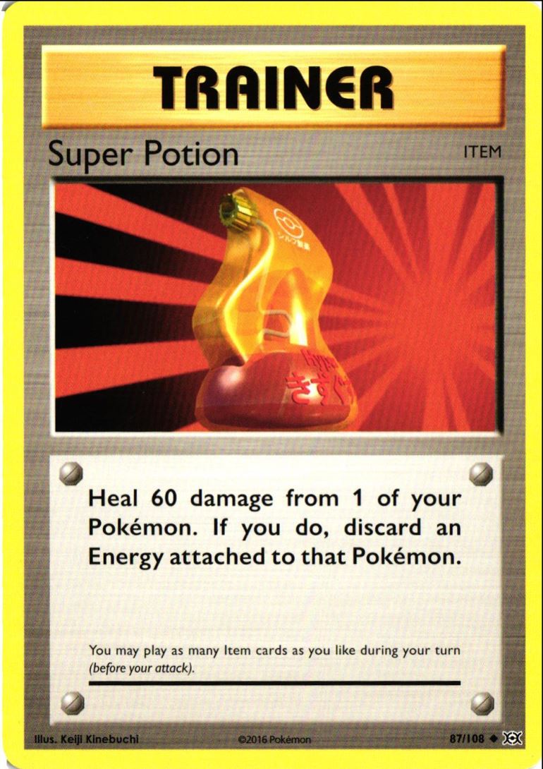 2016 XY - Evolutions Super Potion