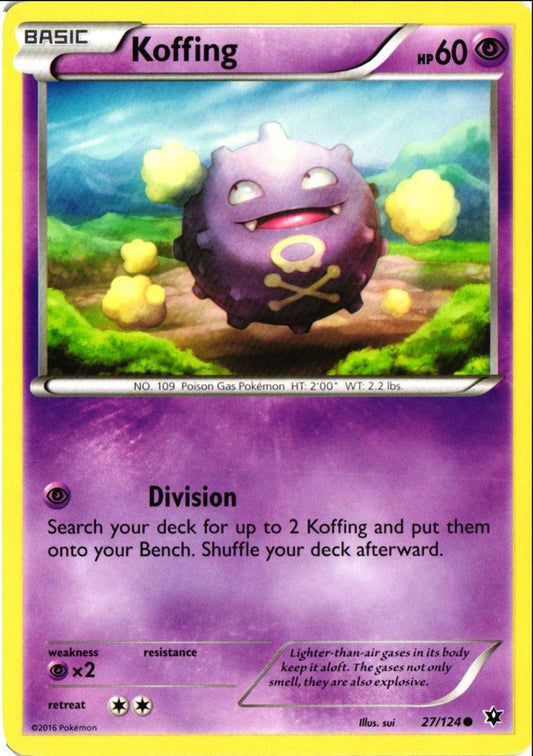 2016 XY - Fates Collide Koffing