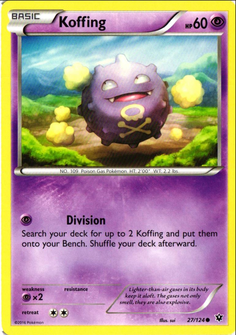 2016 XY - Fates Collide Koffing