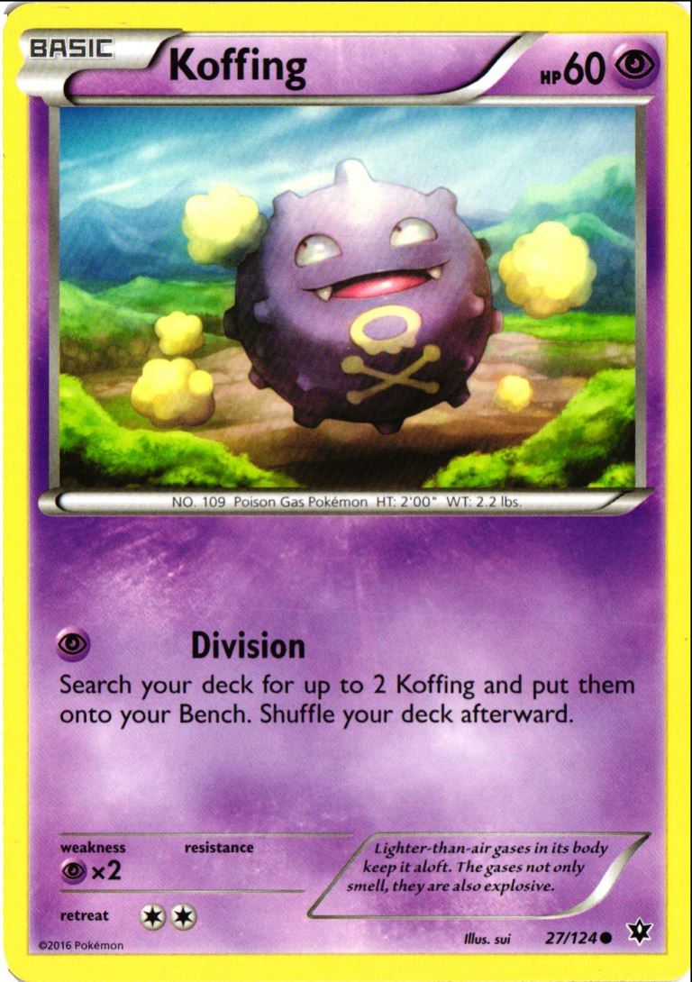 2016 XY - Fates Collide Koffing