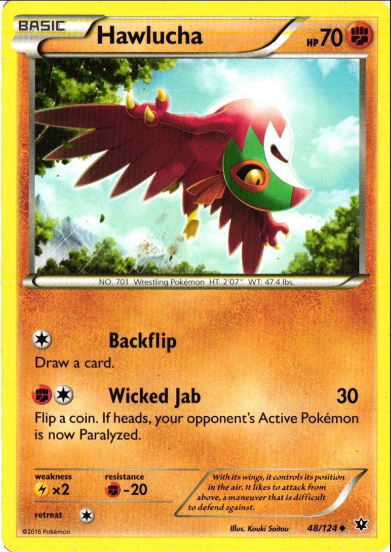 2016 XY - Fates Collide Hawlucha