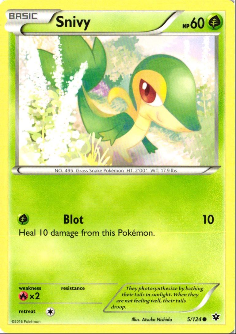 2016 XY - Fates Collide Snivy