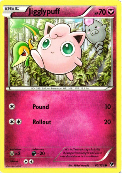 2016 XY - Fates Collide Jigglypuff