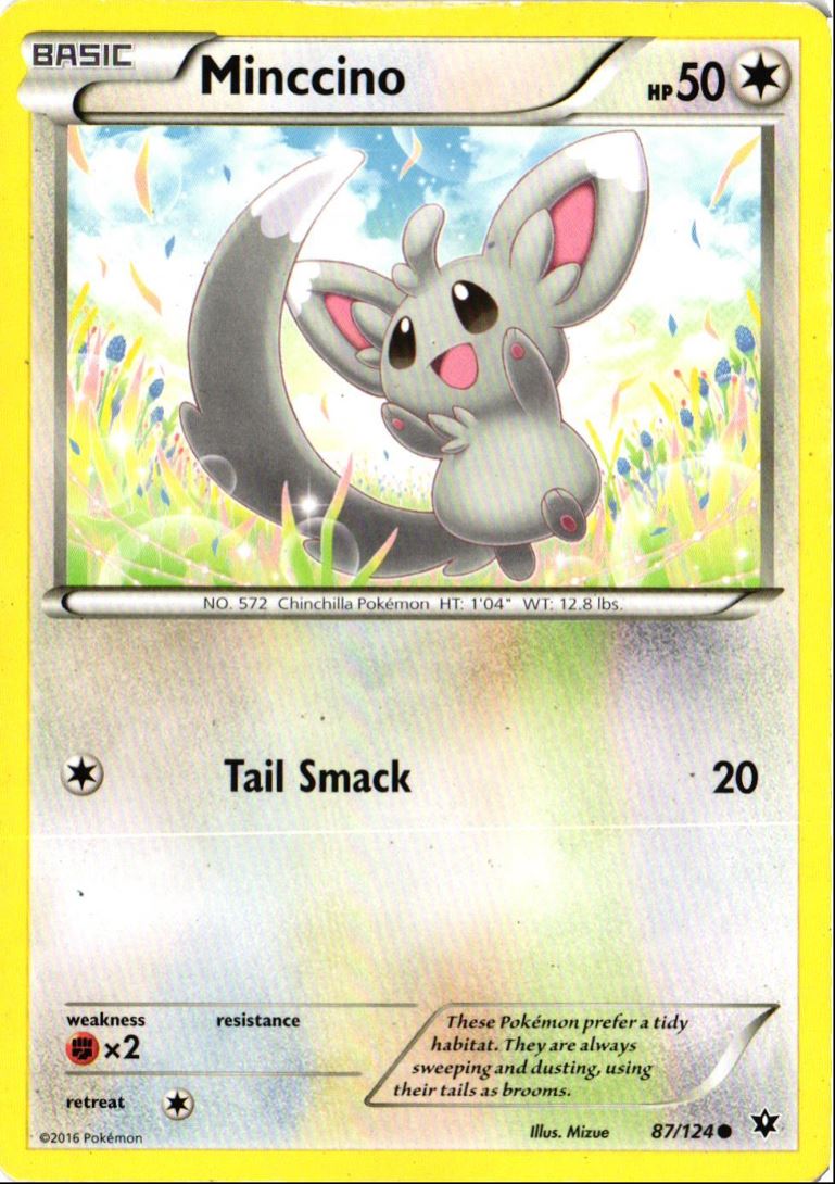 2016 XY - Fates Collide Minccino