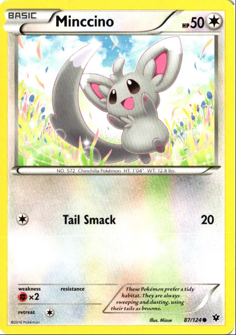 2016 XY - Fates Collide Minccino