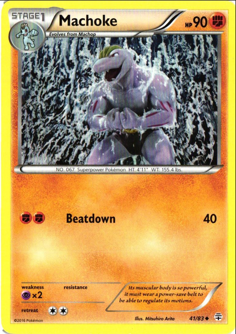 2016 XY - Generations Machoke