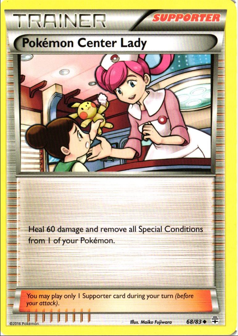 2016 XY - Generations Pokémon Center Lady