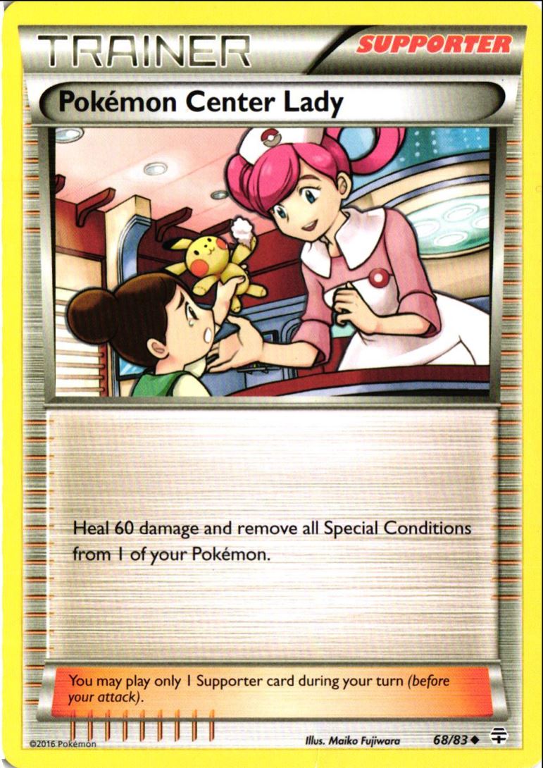 2016 XY - Generations Pokémon Center Lady