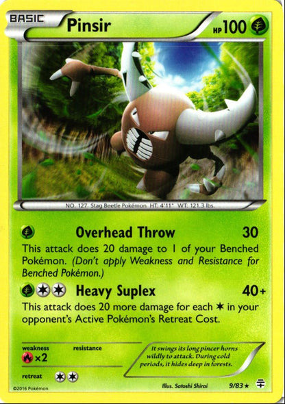 2016 XY - Generations Pinsir