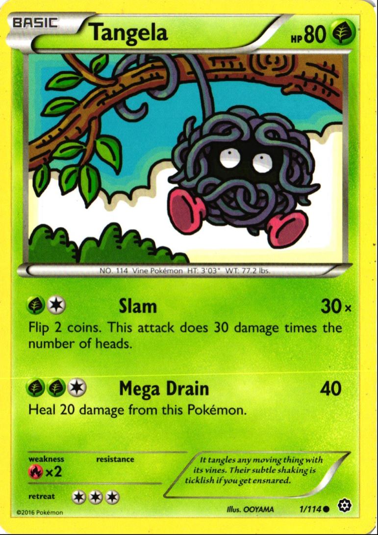 2016 XY - Steam Siege Tangela