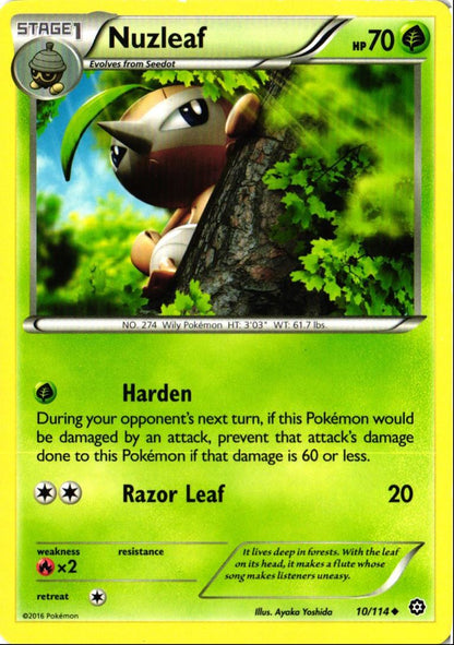 2016 XY - Steam Siege Nuzleaf