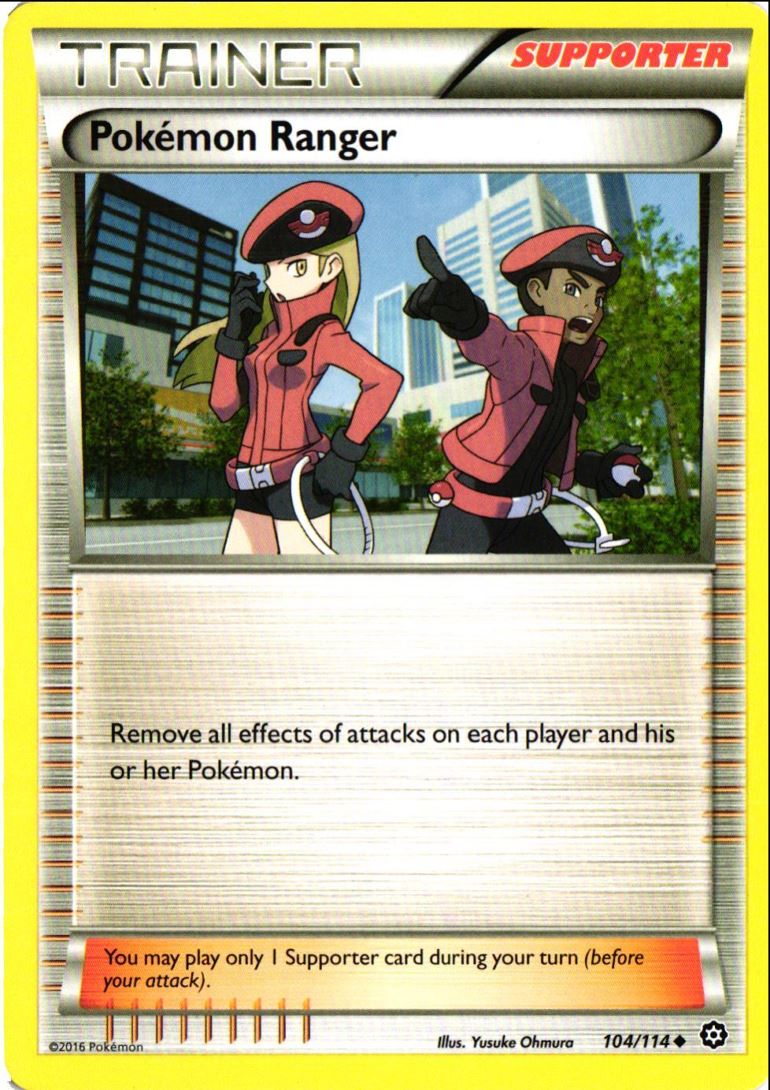 2016 XY - Steam Siege Pokémon Ranger