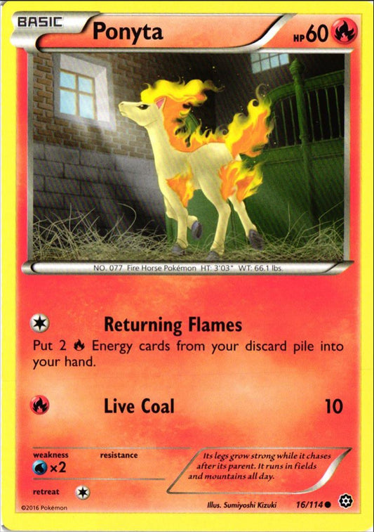 2016 XY - Steam Siege Ponyta