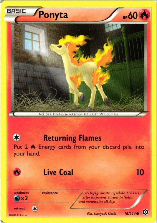 2016 XY - Steam Siege Ponyta