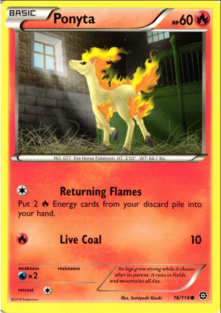 2016 XY - Steam Siege Ponyta