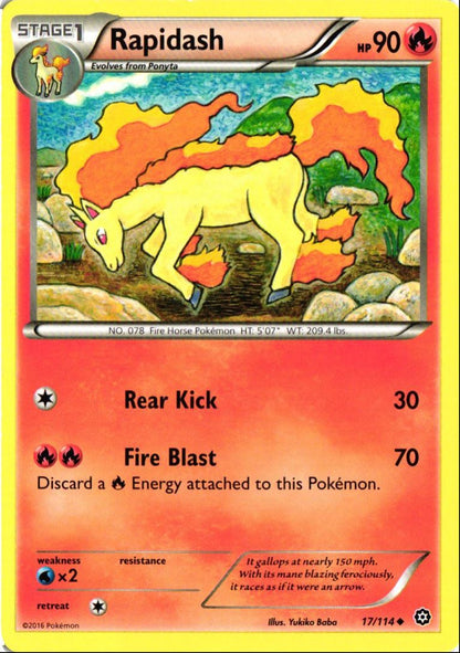 2016 XY - Steam Siege Rapidash