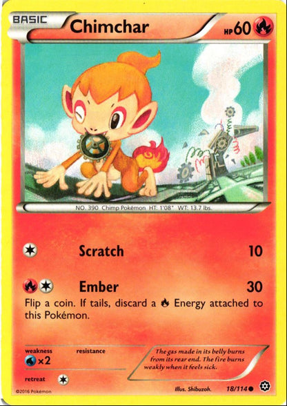 2016 XY - Steam Siege Chimchar