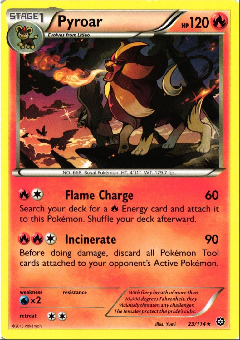 2016 XY - Steam Siege Pyroar