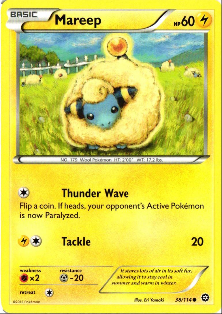 2016 XY - Steam Siege Mareep