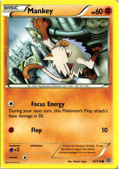 2016 XY - Steam Siege Mankey