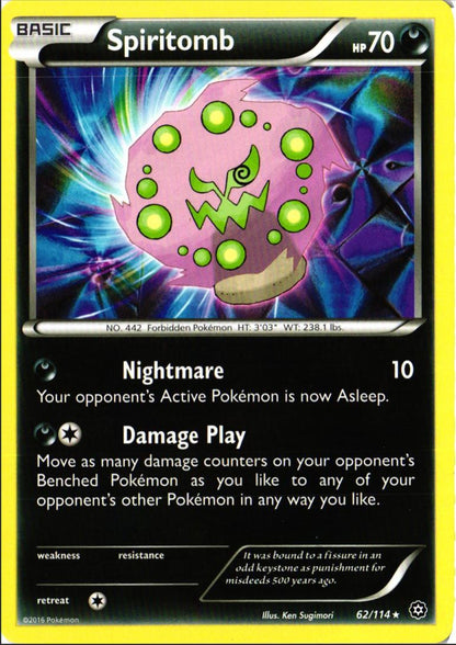 2016 XY - Steam Siege Spiritomb