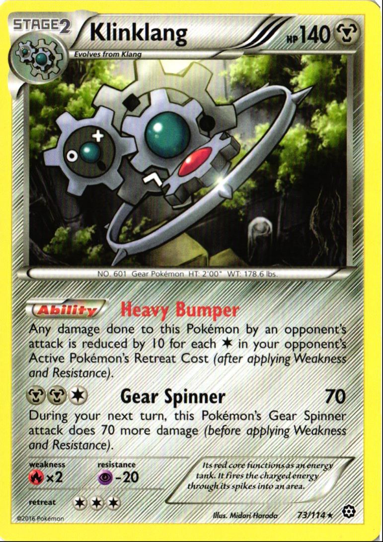 2016 XY - Steam Siege Klinklang