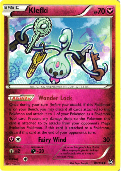 2016 XY - Steam Siege Klefki