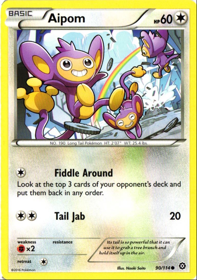 2016 XY - Steam Siege Aipom