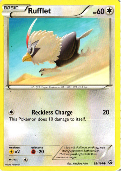 2016 XY - Steam Siege Rufflet