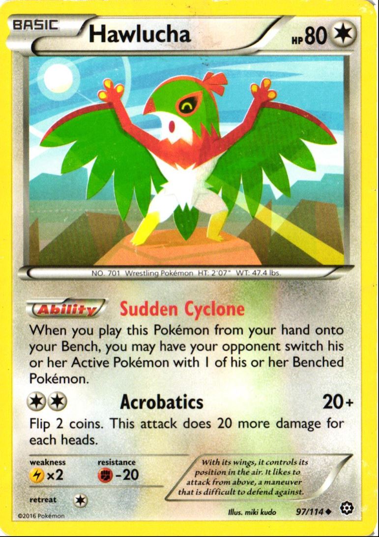 2016 XY - Steam Siege Hawlucha