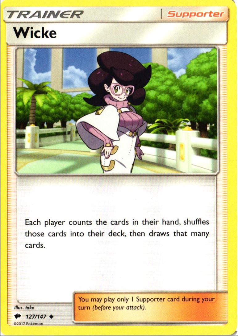 2017 Sun & Moon - Burning Shadows Wicke