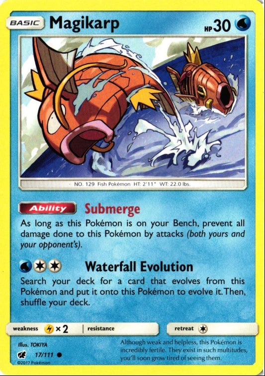 2017 Sun & Moon - Crimson Invasion Magikarp