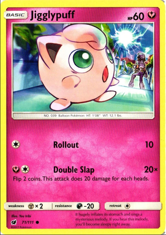 2017 Sun & Moon - Crimson Invasion Jigglypuff