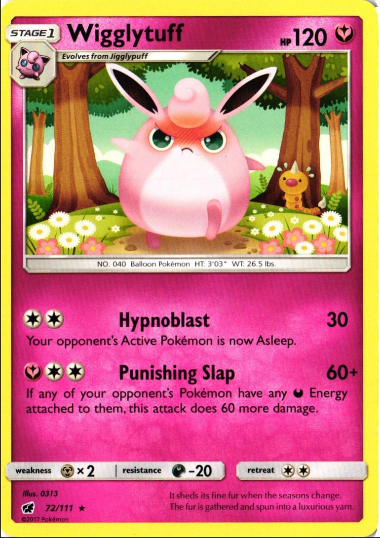 2017 Sun & Moon - Crimson Invasion Wigglytuff