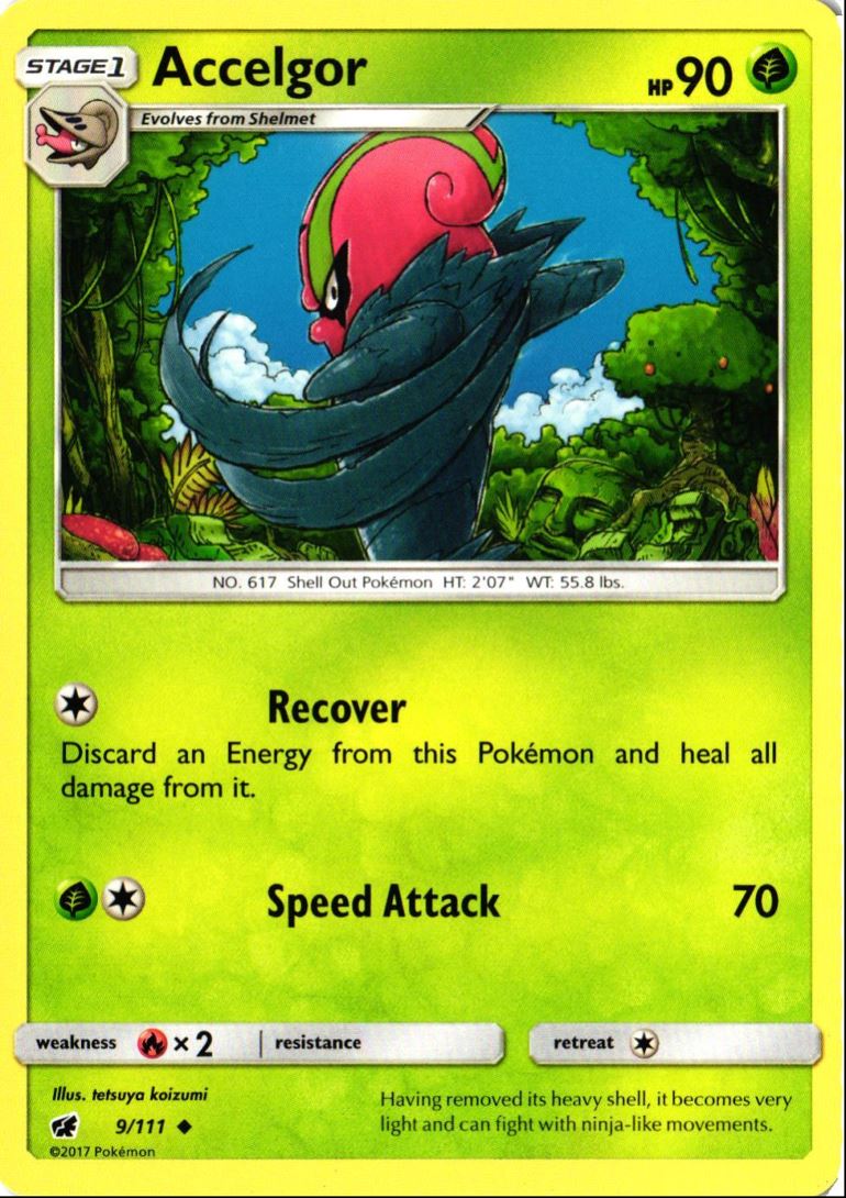 2017 Sun & Moon - Crimson Invasion Accelgor