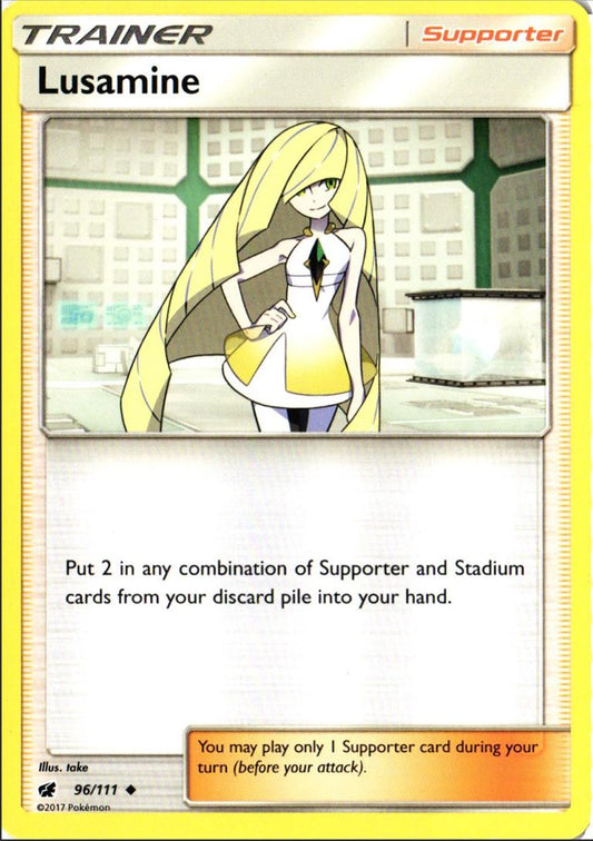 2017 Sun & Moon - Crimson Invasion Lusamine