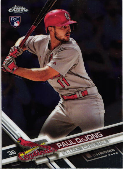 2017 Topps Chrome Update Series Paul DeJong