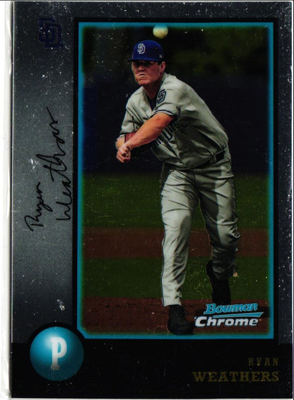 2018 Bowman Draft 1998 20th Anniversary Ryan Weathers