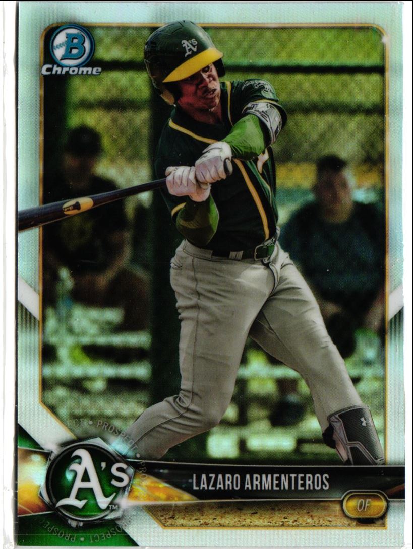 2018 Bowman Draft Chrome Lazaro Armenteros