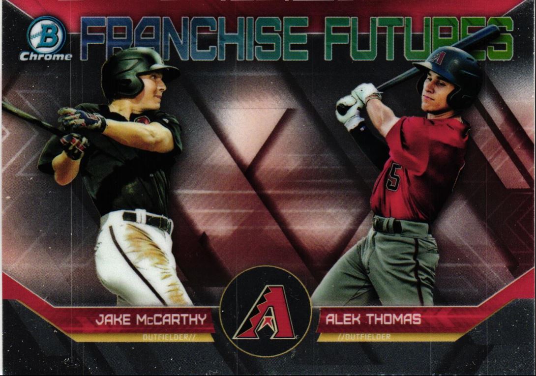 2018 Bowman Draft Franchise Futures Jake McCarthy/Alek Thomas