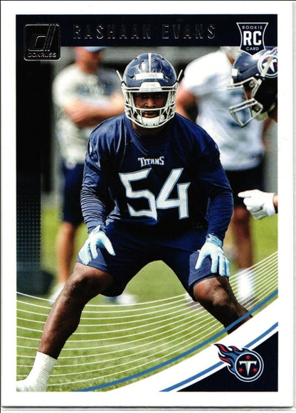 2018 Donruss Rookie Rashaan Evans