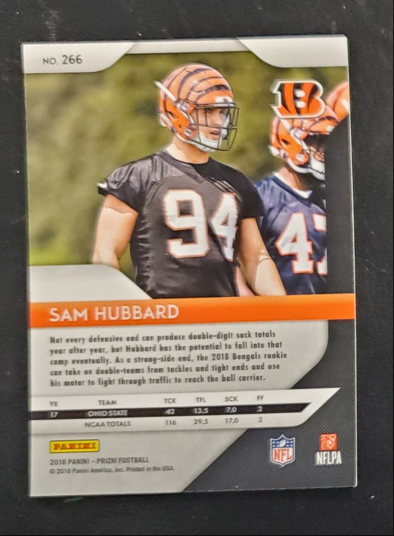 2018 Panini Prizm Sam Hubbard