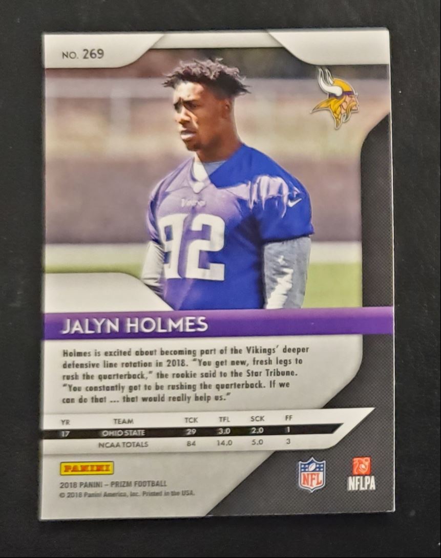 2018 Panini Prizm Jalyn Holmes