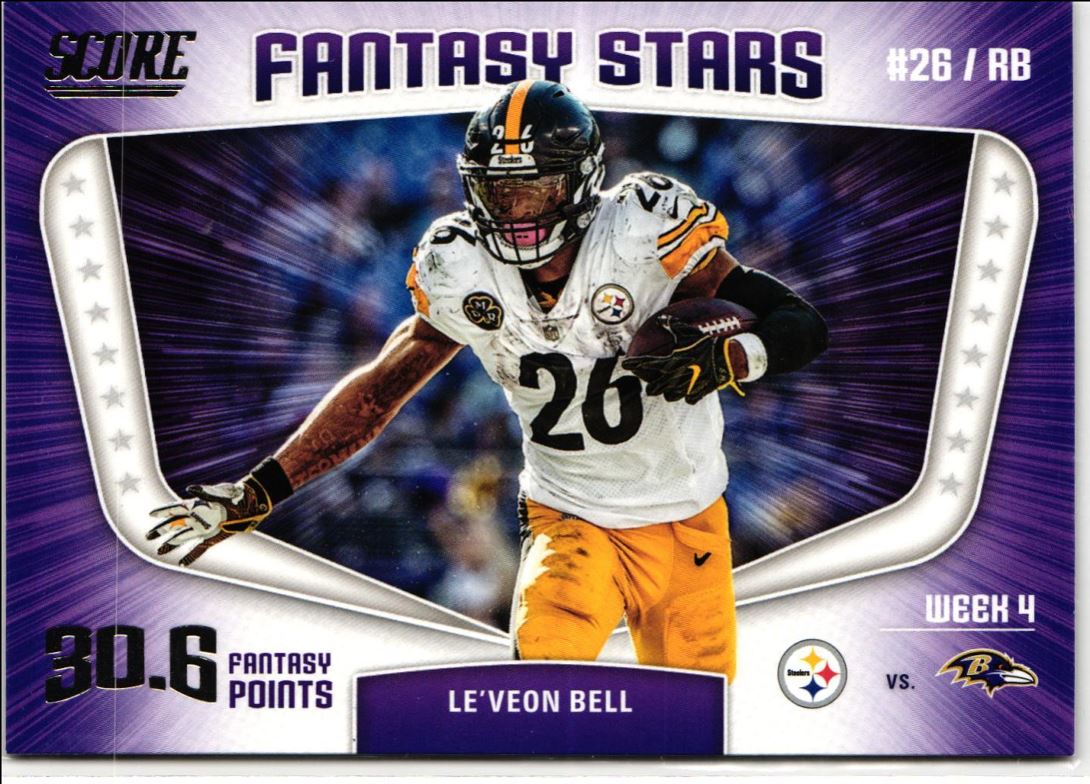 2018 Score Fantasy Stars Le'Veon Bell