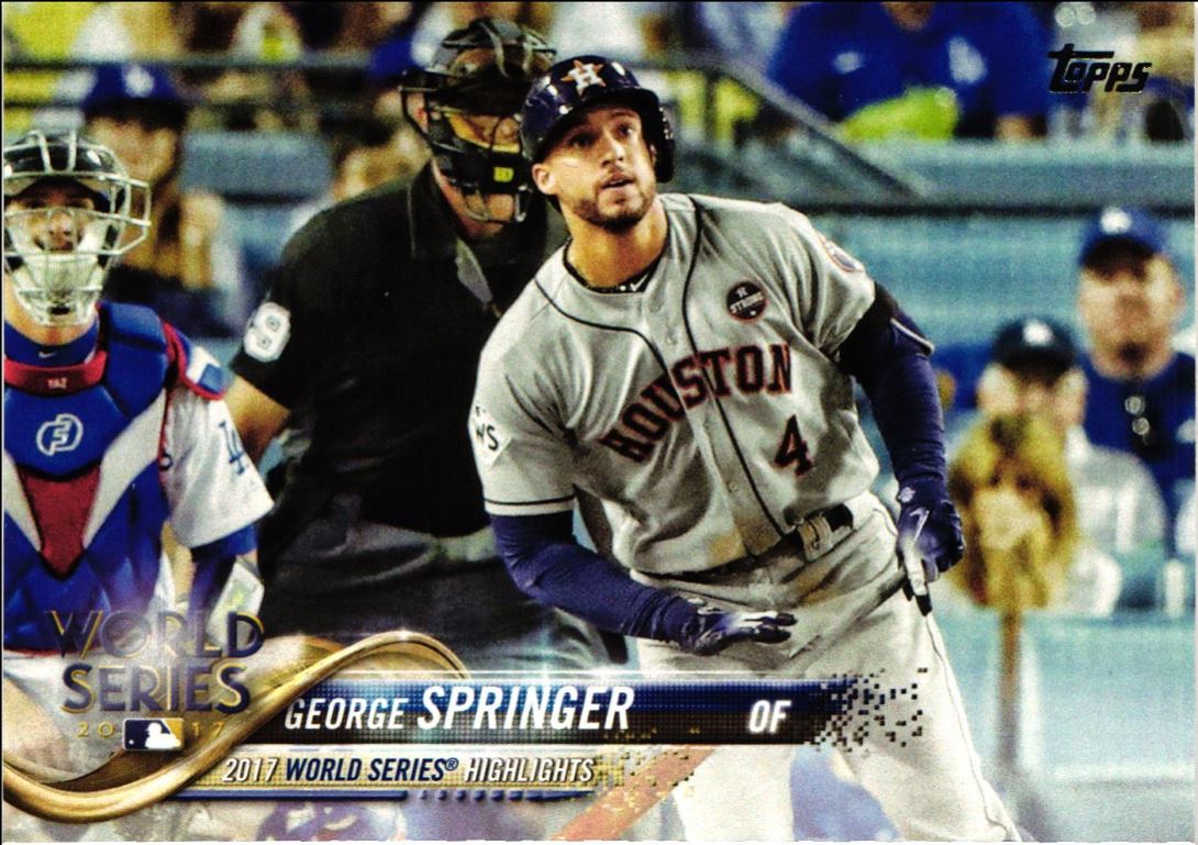 2018 Topps George Springer