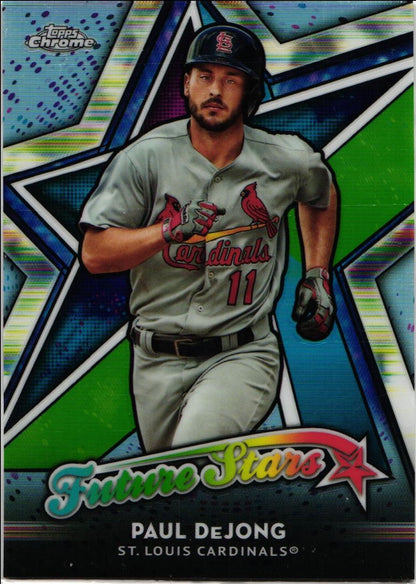 2018 Topps Chrome Future Stars Paul DeJong