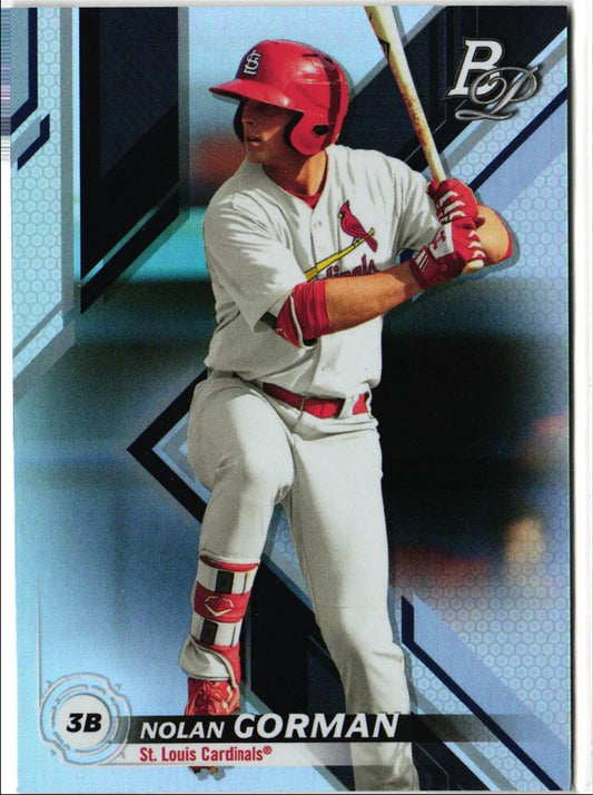 2019 Bowman Platinum Top Prospects Nolan Gorman